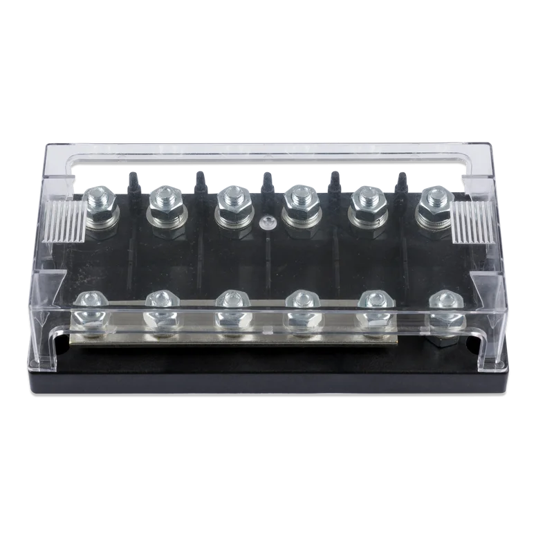 Victron Six-Way Fuse Holder for MEGA-Fuse with Busbar (250A)