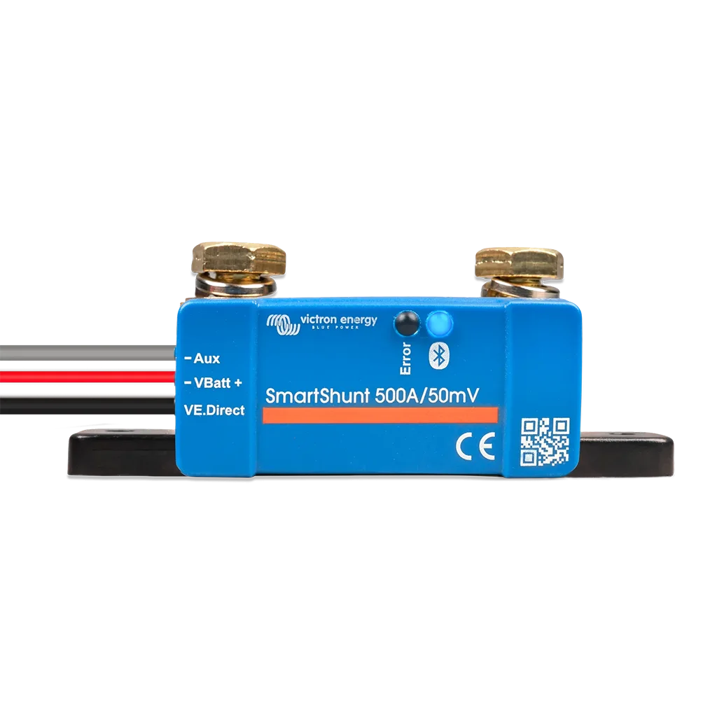 Victron SmartShunt 500A/50mV IP65 Battery Monitor